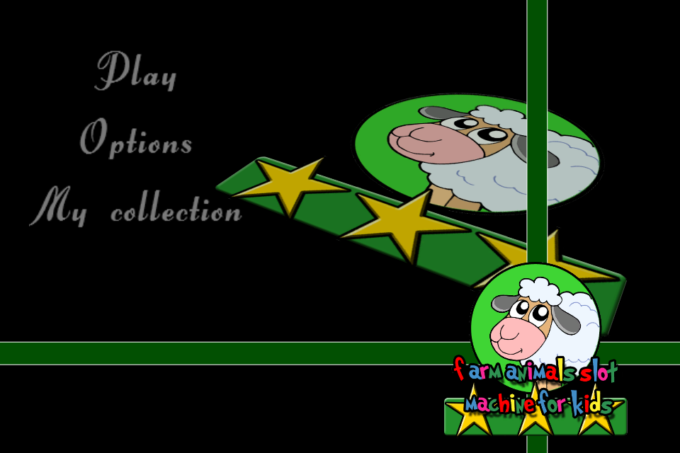 Screenshot farm animals slot machine for kids Screenshot farm animals slot machine for kids