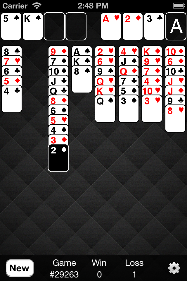 Screenshot i-Freecell Screenshot i-Freecell